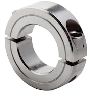 GLOBAL 2 1/2" ID Stainless Split Clamp Collar, Ss G2SC-250-SS